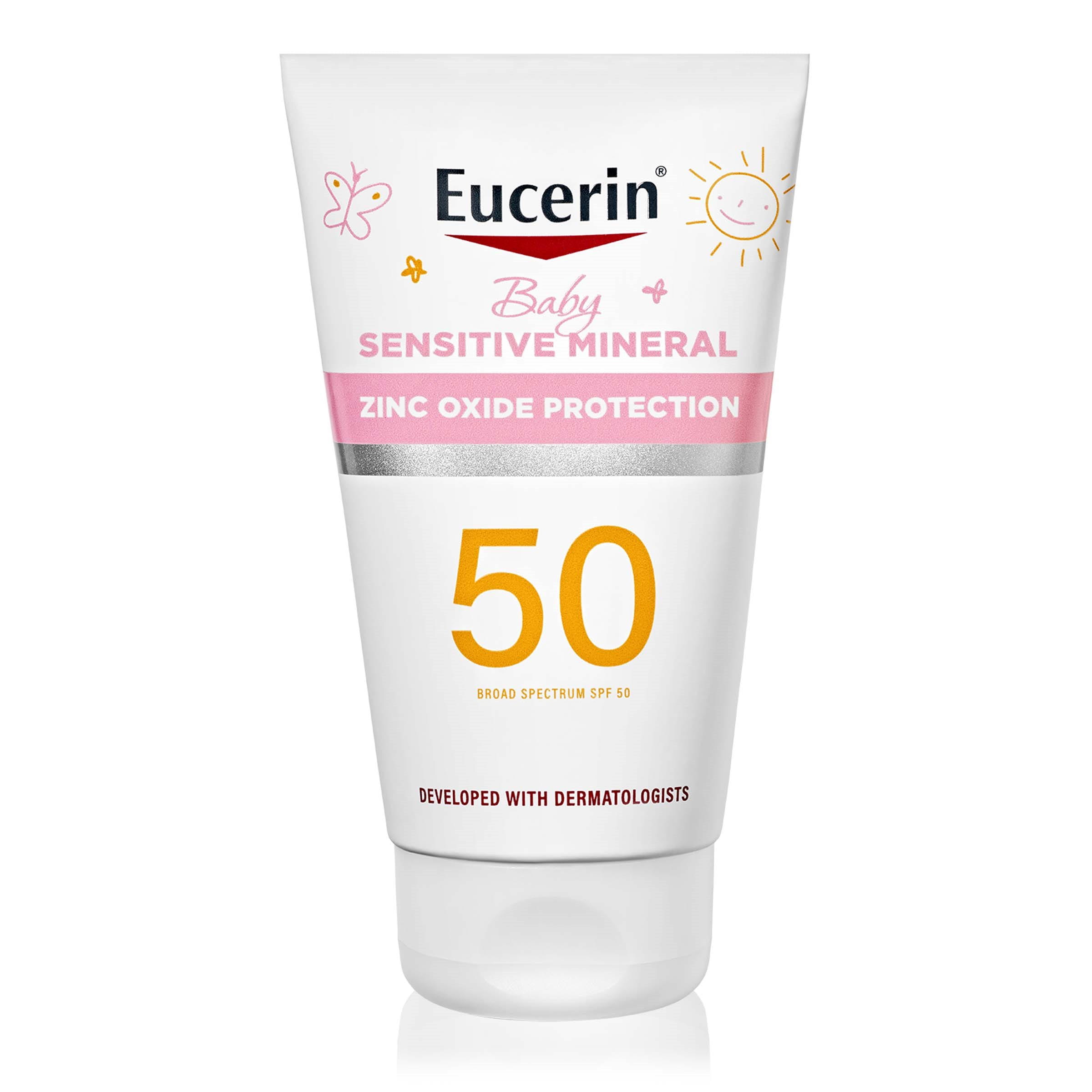 Sensitive Mineral Baby Sunscreen Lotion SPF 50 - Eucerin Sun